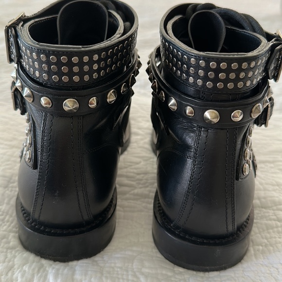 Saint Laurent Paris Moto boots. 37 1/2. Excellent condition - Picture 4 of 10